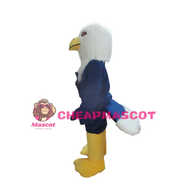 Professional For Festival Blue Eagle Mascot Costume
