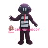 Scary Purple Phtyon Mascot Costume