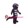 Scary Purple Phtyon Mascot Costume