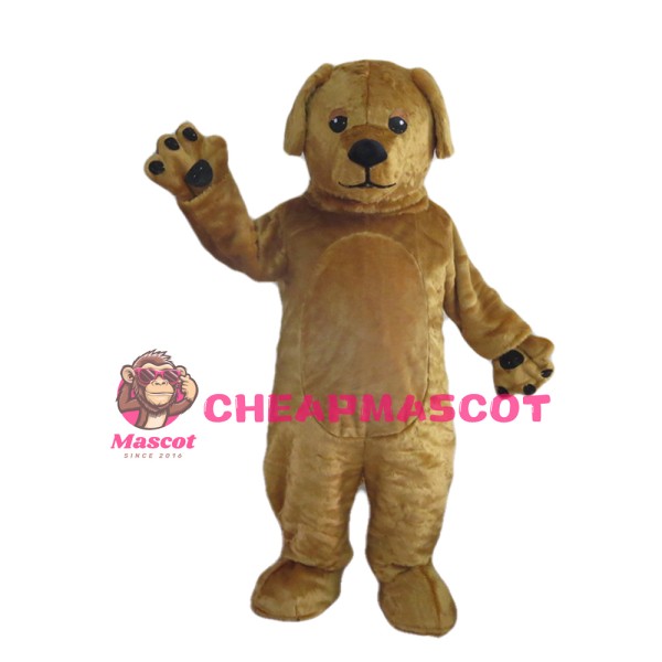 Lovely Soft Brown Dog Mascot Costume