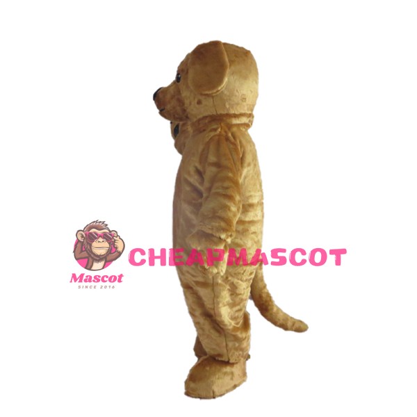 Lovely Soft Brown Dog Mascot Costume