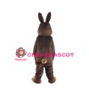 Tall Brown Rabbit Mascot Costume