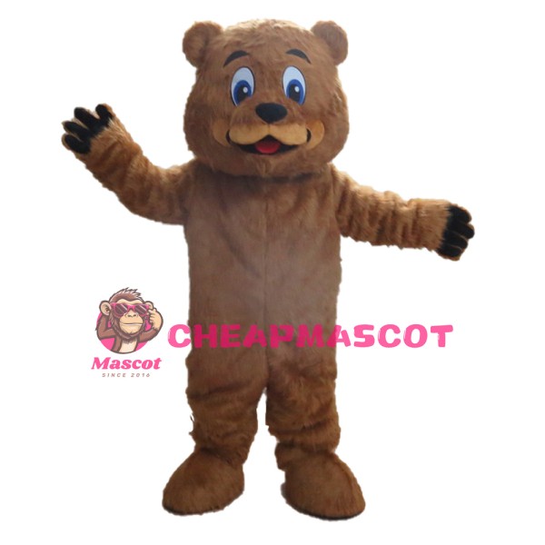 Top Brown Bear Mascot Costume