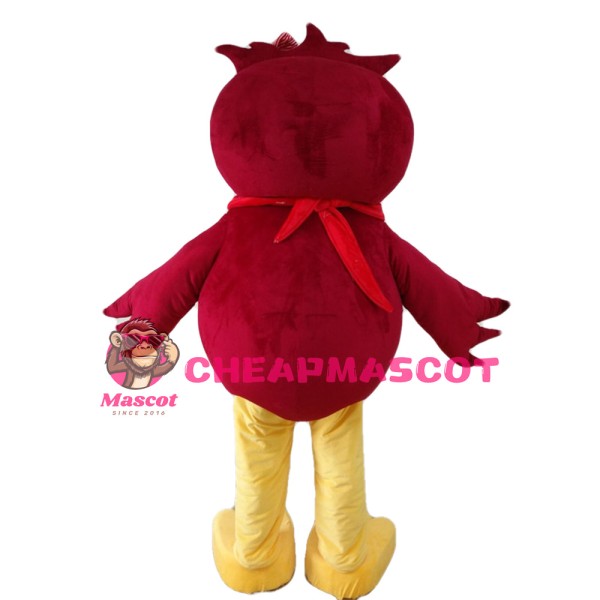 Customized Owl With Pink Bow Mascot Costume