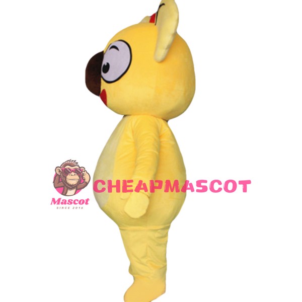New Arrival Special Yellow Koala Mascot Costume