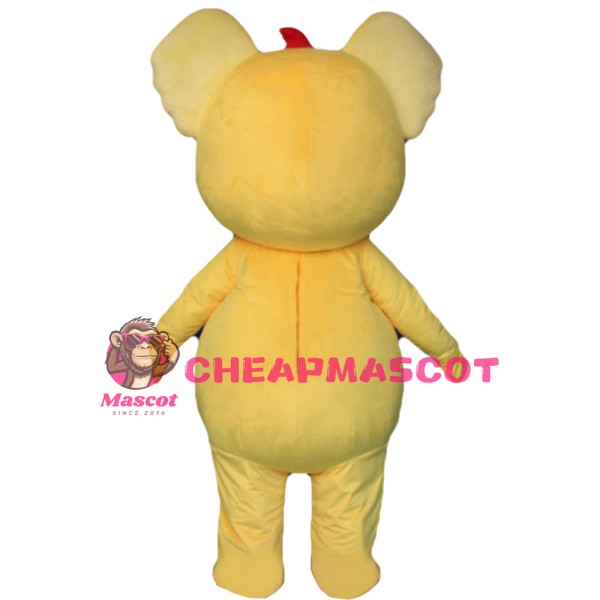 New Arrival Special Yellow Koala Mascot Costume