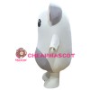 Cartoon Very Cute White Gophers Mascot Costume