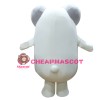 Cartoon Very Cute White Gophers Mascot Costume
