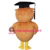 Fashion Design Smart Owl With Bachelor Cap Mascot Costume