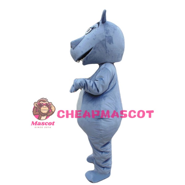 For Activity Performance Cartoon Hippo Mascot Costume