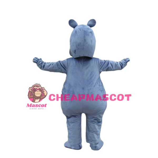 For Activity Performance Cartoon Hippo Mascot Costume