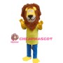 New Kind Friendly Smiling Lion Mascot Costume