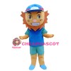 Special Style Little Blue Lion Mascot Costume
