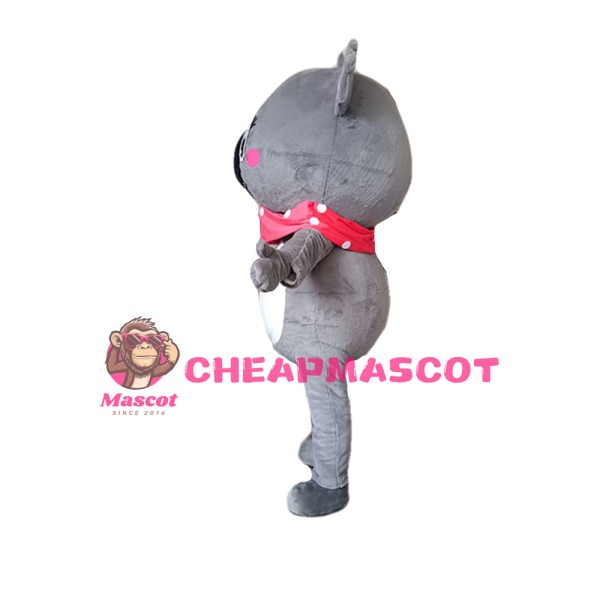 Advertising Promotion Lively Grey Koala Mascot Costume