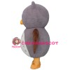 Classic Version Cartoon Grey Owl Mascot Costume
