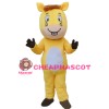 Hot Interesting Cartoon Yellow Horse Mascot Costume