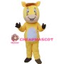 Hot Interesting Cartoon Yellow Horse Mascot Costume