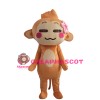 Quality Loving Monkey Couple Mascot Costume