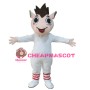Funny Cartoon So Cute White Horse Mascot Costume