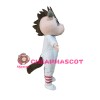 Funny Cartoon So Cute White Horse Mascot Costume