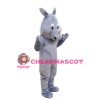 Basic Version Furry Grey Rhino Mascot Costume