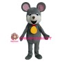 Lucky Mouse With Gold Medal Mascot Costume