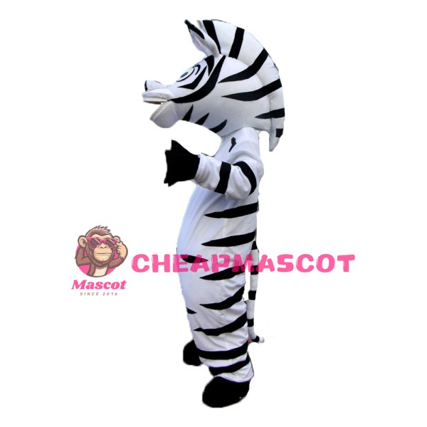 New Funny Zebra Mascot Costume
