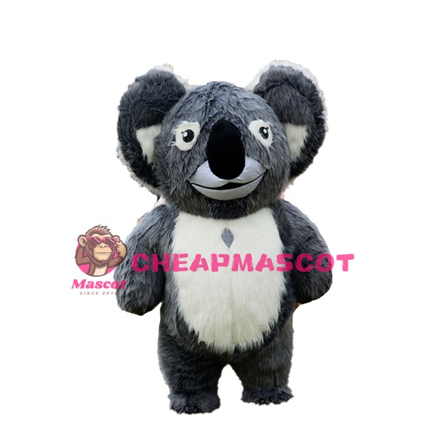 Hot Good Quality Long Fur Koala Mascot Costume