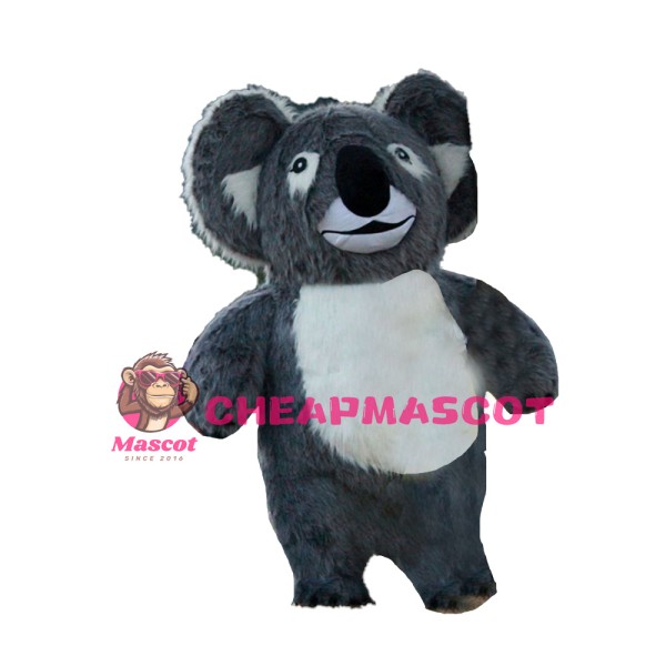 Hot Good Quality Long Fur Koala Mascot Costume