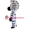Cartoon Style Zebra Mascot Costume For Opening Event