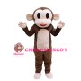 Happy Mokey Mascot Costume