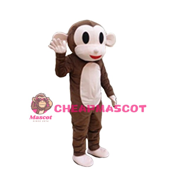 Happy Mokey Mascot Costume