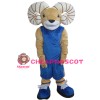 Quality Strong Ram With Sports Set Mascot Costume