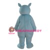 Customized Fashion Design Light Blue Rhino Mascot Costume