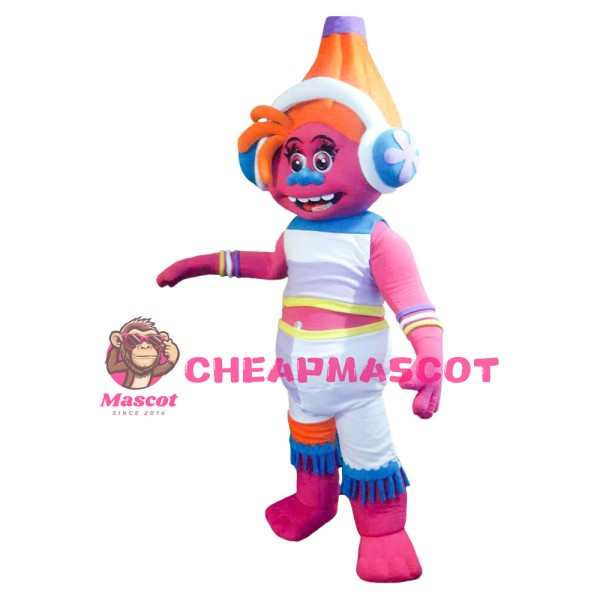 New Kind Colorful Robot With Headset Mascot Costume