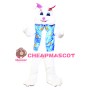 Plush Furry Big White Rabbit Mascot Costume