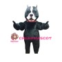 Little Ugly Black Dog Mascot Costume