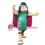 Female Savage In Green Dress Mascot Costume