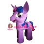 Adult Cartoon Big Eyes Pony With Horn Mascot Costume
