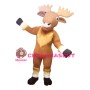 Standing Soft Plush Moose Mascot Costume