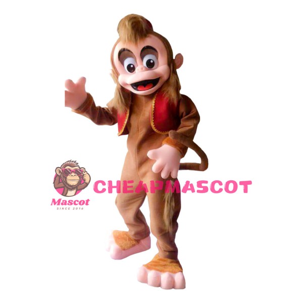 Woolly Monkey In The Acrobatic Troupe Mascot Costume