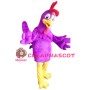 Soft Purple Chicken Mascot Costume