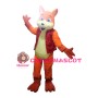 Classic Cunning Orange Fox Mascot Costume