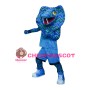 Blue Ripple Python In Sports Set Mascot Costume