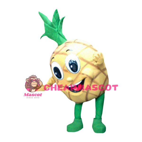 Cartoon Fresh Big Eyes Pineapple Mascot Costume