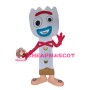Funny Style Doll With Zigzag Hair Mascot Costume