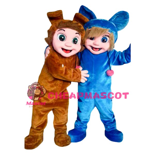Likable Playing Little Boys Mascot Costume