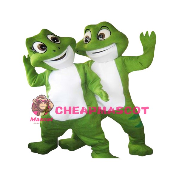 Large Cute Frog Brothers Mascot Costume