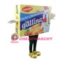 Standing Style Concentrated Chicken Box Mascot Costume