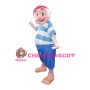 Casual Kind Old Grandpa Mascot Costume